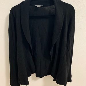 Ann Taylor Black Cashmere Cardigan Small